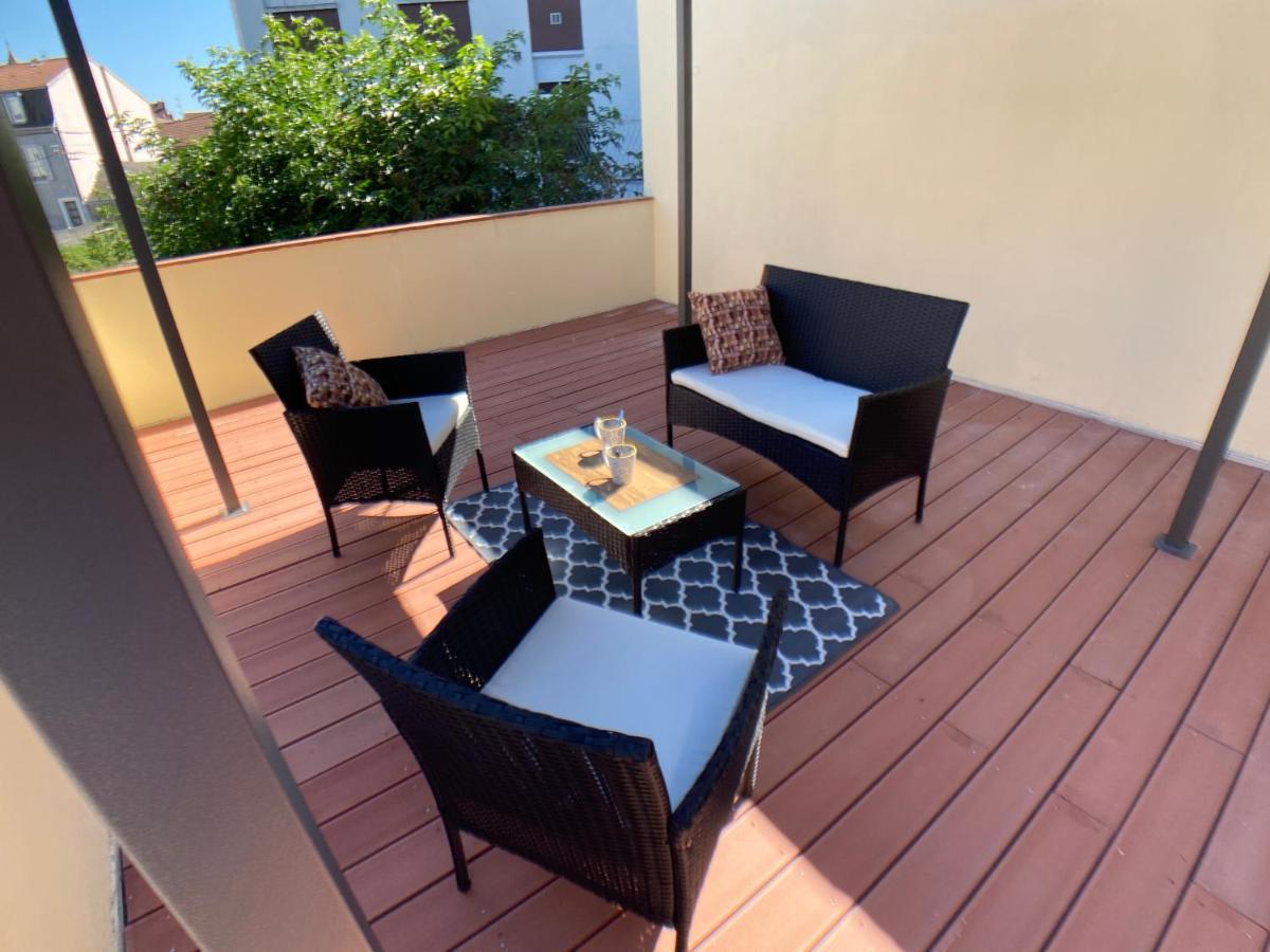 Studio Climatisé et Grande Terrasse Tarbes Centre Exterior foto